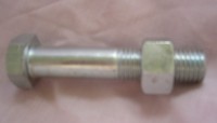 Zinc Plated Hex Head Bolt and Nut