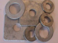 Washers - Zinc, Galvanised - Flat Round Washers - Square Washers - Nylon Washers - Spring Washers - Mudguard Washers