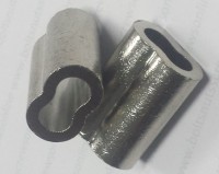 Ferrules/Swages Nickel Plated Copper For use on Stainless Steel Wire Rope.