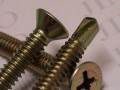 10-24x30 Countersunk Self Drilling Screw for Metal Zinc Plated Per 1000