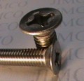 5/16x2 316 Grade BSW Countersunk Phillips Head Metal Thread/Machine Screws