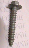 12-11x30mm Galvanized Hex Head Screw Type 17 for Timber
