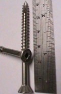 10 Gauge x 65mm Stainless Steel Square Drive Decking Screw per 1000