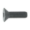 M8 x 10 Flat Head Socket Screw High Tensile Black