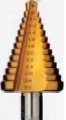 Step Drill 4 to 12 mm 9 Steps High Speed Steel