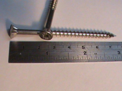decking screw 10x75 316 marine grade stainless steel