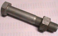 M10 Galvanised Mild Steel Bolts and Nuts