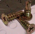 10-16x16 Flat Top Low Profile SDS (Self Drill for Metal) Screws Zinc Plated per 100