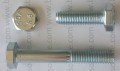 8.8 Z/P HEX BOLTS: M6 X 80