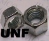 9/16 UNF Grade 8 Hex Nut Zinc Plated