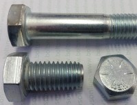 1x2-1/2 UNC Bolt Grade 8 Zinc