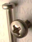 1/4 x 1/2 stainless steel screw image.