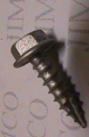 10-12x20mm Galvanized Hex Head Screw Type 17 for Timber