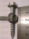 12-11x45mm Galvanized Hex Head Screw Type 17 for Timber