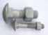 10x220mm Cuphead Bolt and Nut Galvanized